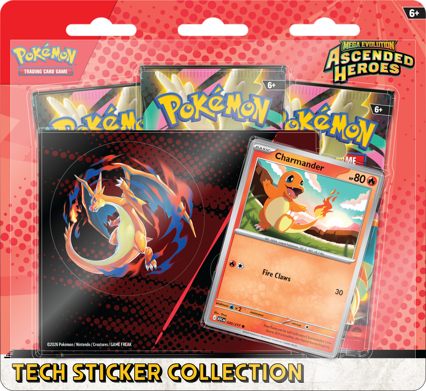 POKEMON ME2.5 ASCENDED HEROES TECH STICKER COLLECTION (LIMIT 1) PRE ORDER ^ JAN 30/26
