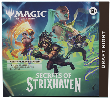 MTG SECRETS OF STRIXHAVEN DRAFT NIGHT PRE ORDER ^ APR 17/26