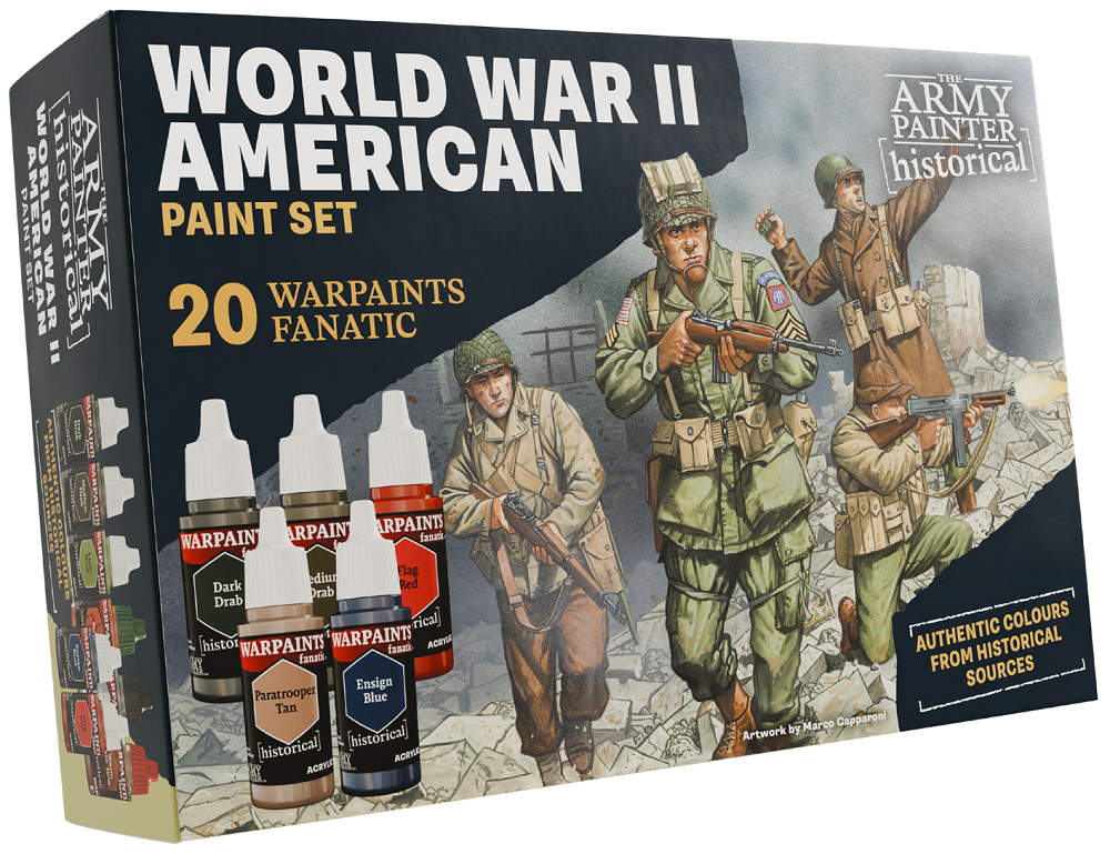 HISTORICAL: WWII AMERICAN PAINT SET