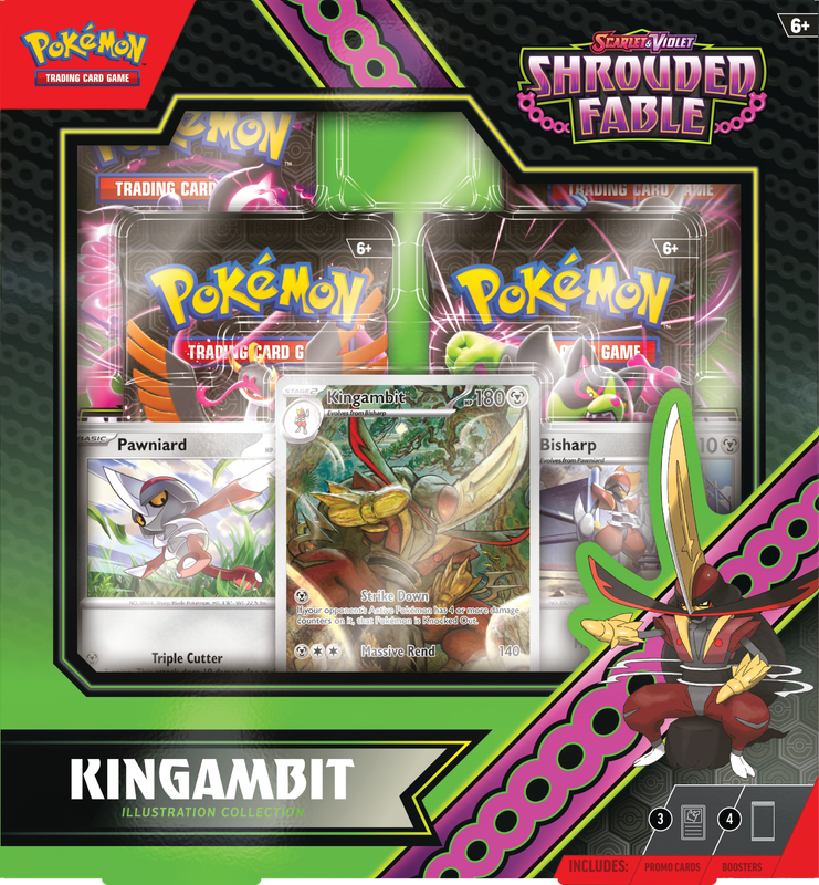 POKEMON SV6.5 SHROUDED FABLE KINGAMBIT ILLUSTRATION COLLECTION