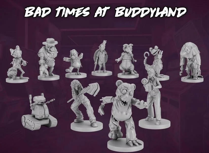FINAL GIRL S3 BAD TIMES AT BUDDYLAND MINIATURES