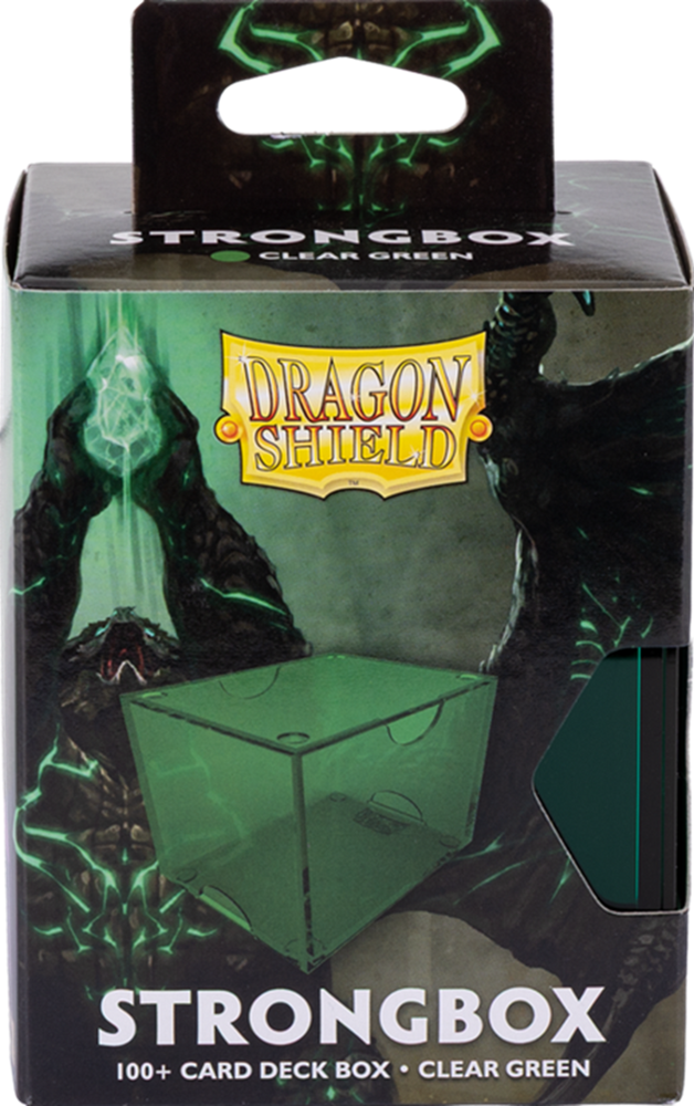 DRAGON SHIELD STRONGBOX CLEAR GREEN