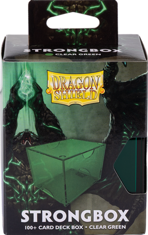 DRAGON SHIELD STRONGBOX CLEAR GREEN