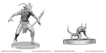 DND UNPAINTED MINIS WV28 BULEZAU & QUASIT