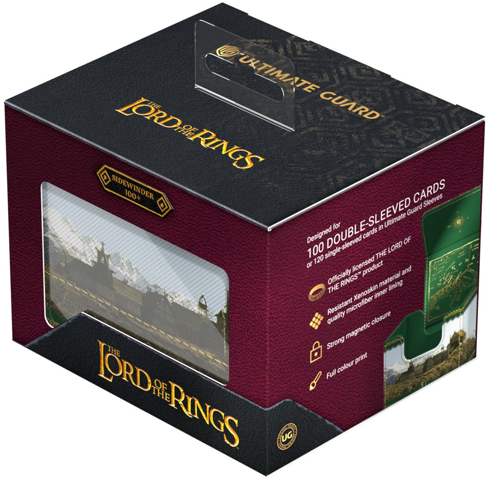 UG DECK CASE SIDEWINDER 100+ XENOSKIN LOTR PLACES OF MIDDLE EARTH - ROHAN