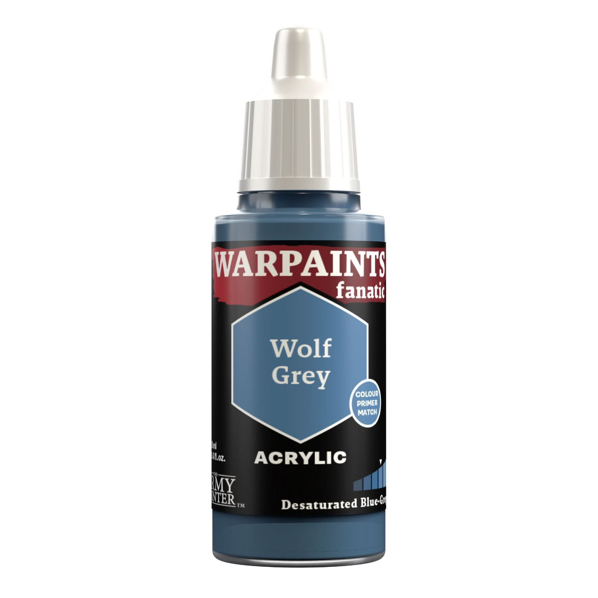 THE ARMY PAINTER WARPAINTS: FANATIC ACRYLIC WOLF GREY