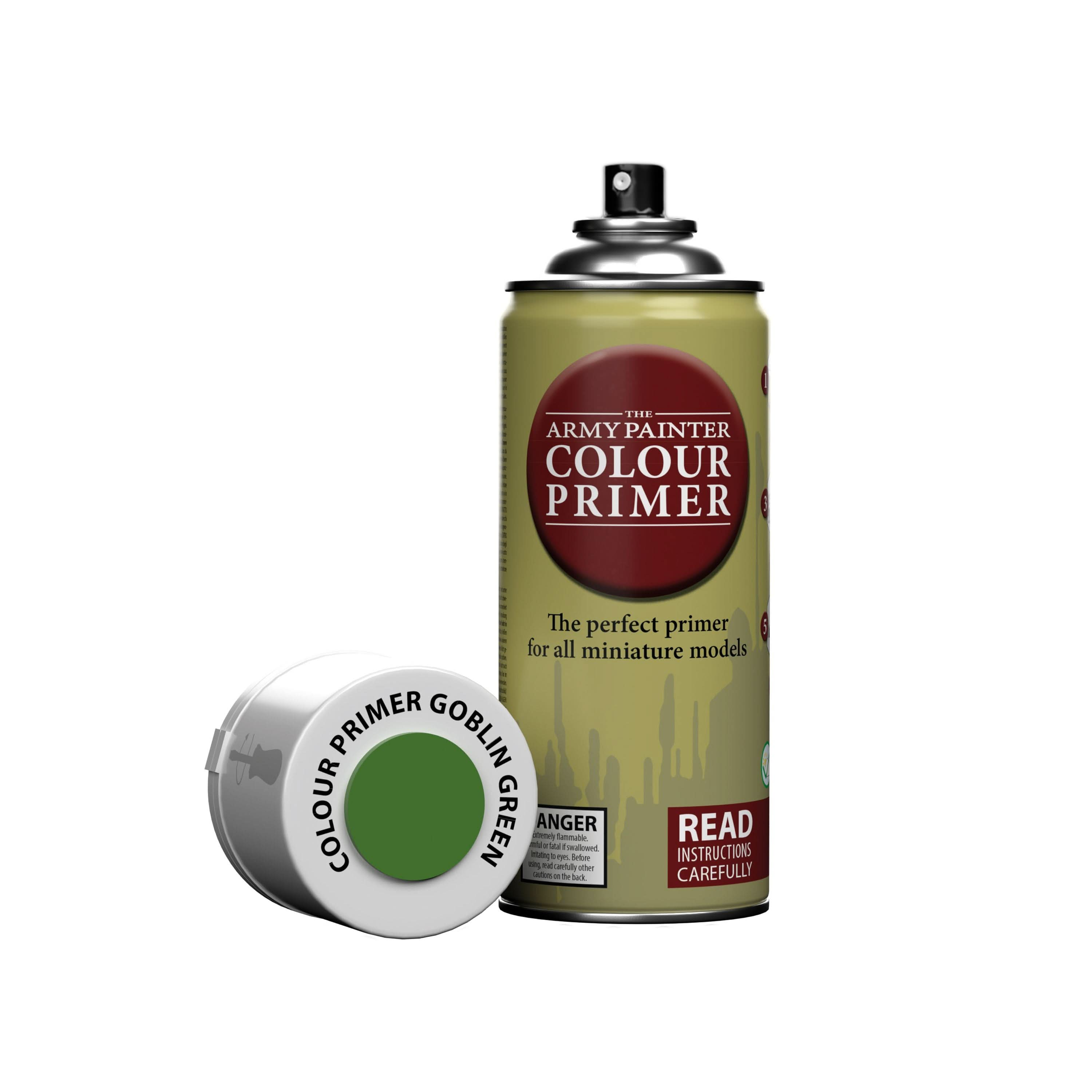 THE ARMY PAINTER COLOUR PRIMER: GOBLIN GREEN SPRAY