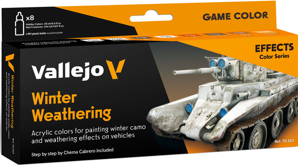 VALLEJO: MODEL COLOR WINTER WEATHERING