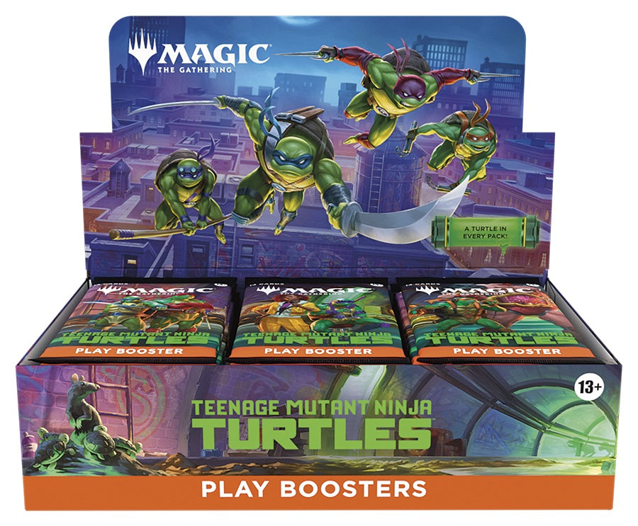 MTG TEENAGE MUTANT NINJA TURTLES PLAY BOOSTER (LIMIT 1) PRE ORDER ^ FEB 27/26