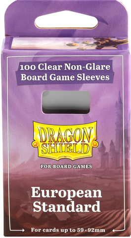 DRAGON SHIELD BG SLEEVES EUROPEAN STANDARD 100CT
