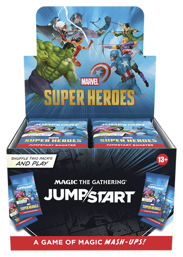 MTG MARVEL SUPER HEROES JUMPSTART BOOSTER BOX