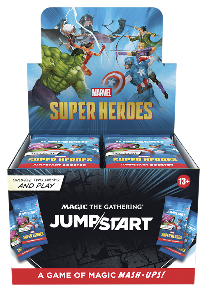 MTG MARVEL SUPER HEROES JUMPSTART BOOSTER BOX