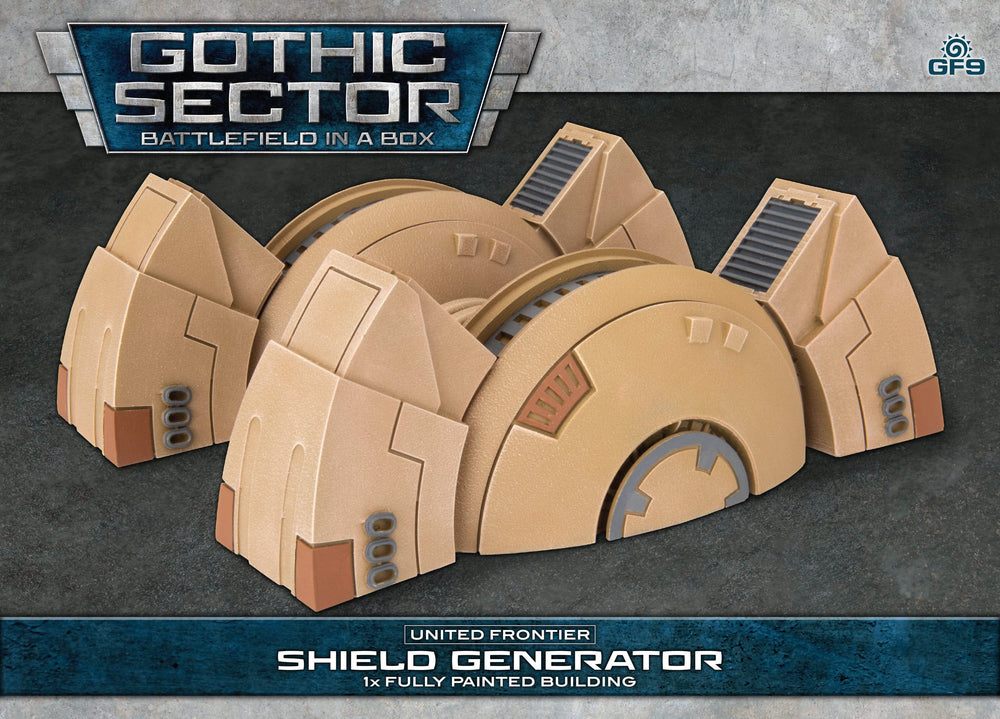 BATTLEFIELD IN A BOX: GOTHIC SECTOR UNITED FRONTIER SHIELD GENERATOR