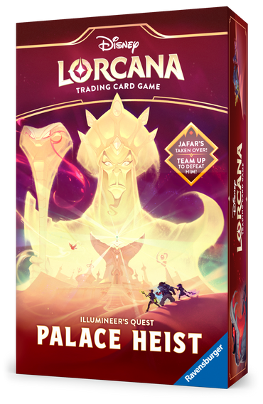 DISNEY LORCANA SET 8 REIGN OF JAFAR ILLUMINEER'S QUEST PALACE HEIST