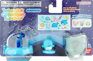 TAMAGOTCHI COLLECTIBLES FIGURE SET - IRUKATCHI