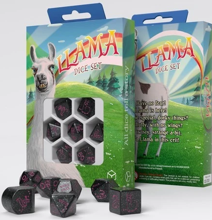 LLAMA DICE SET SPITTY