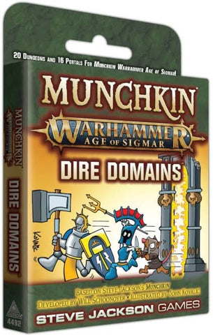 MUNCHKIN WARHAMMER AOS DIRE DOMAINS