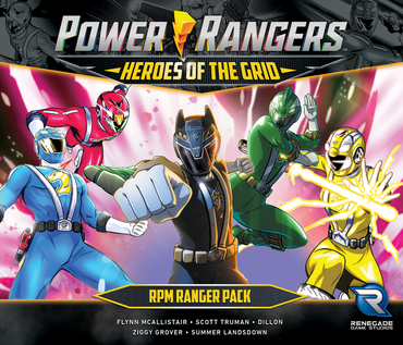 POWER RANGERS: HEROES OF THE GRID RPM RANGER PACK