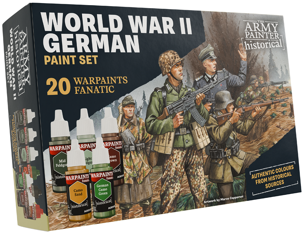 HISTORICAL: WWII GERMAN PAINT SET