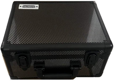 ER GRADED CARD STORAGE BOX HEAVY DUTY 3 ROWS SILVER/GRAY ALUMINUM