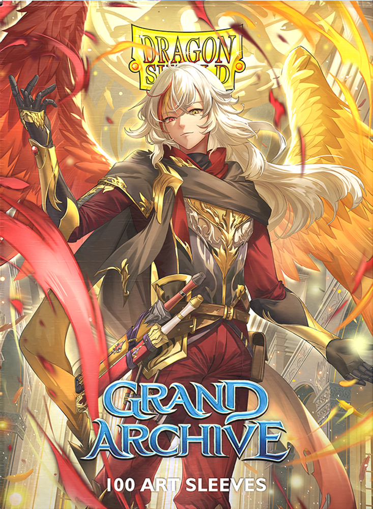 DRAGON SHIELD SLEEVES GRAND ARCHIVE AZRAEL, ARCHANGEL OF MATERIA 100CT