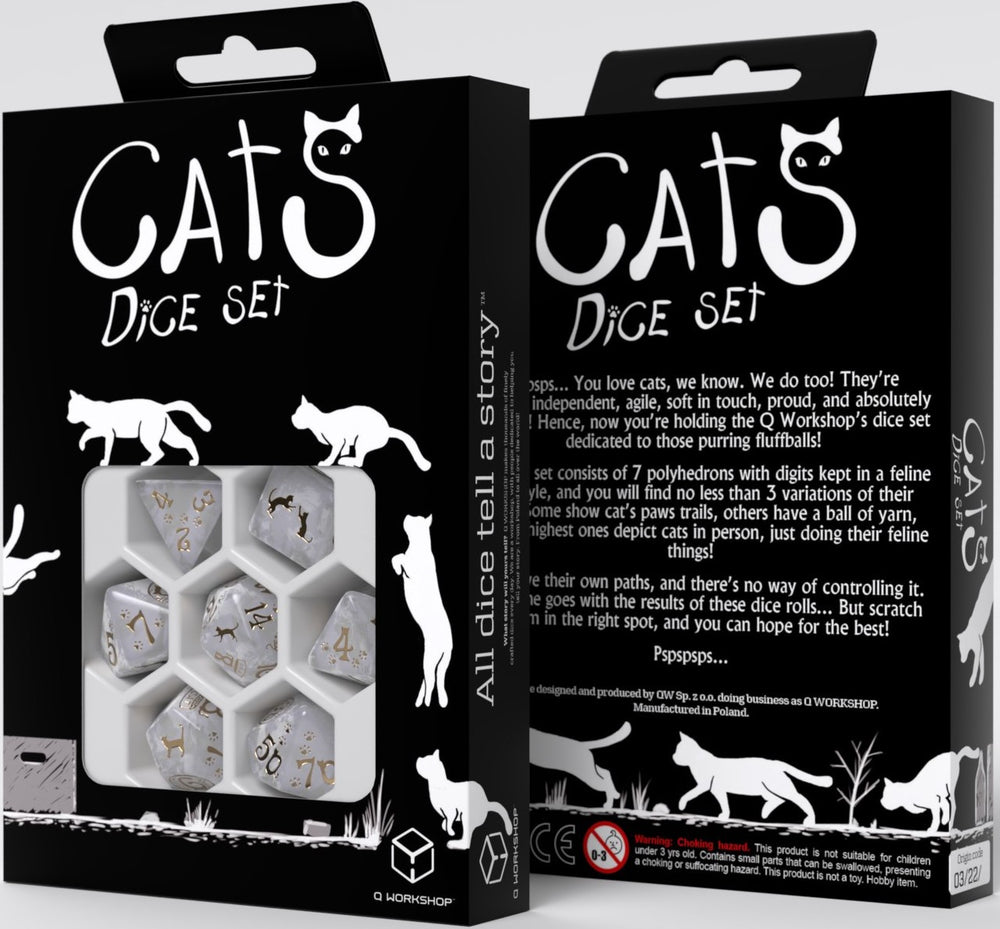 CATS DICE SET PURRL