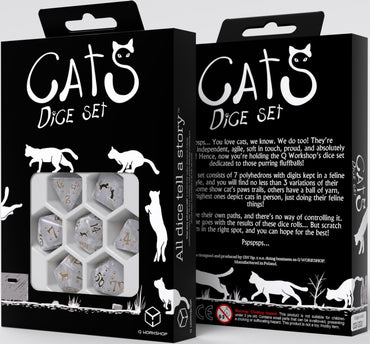 CATS DICE SET PURRL