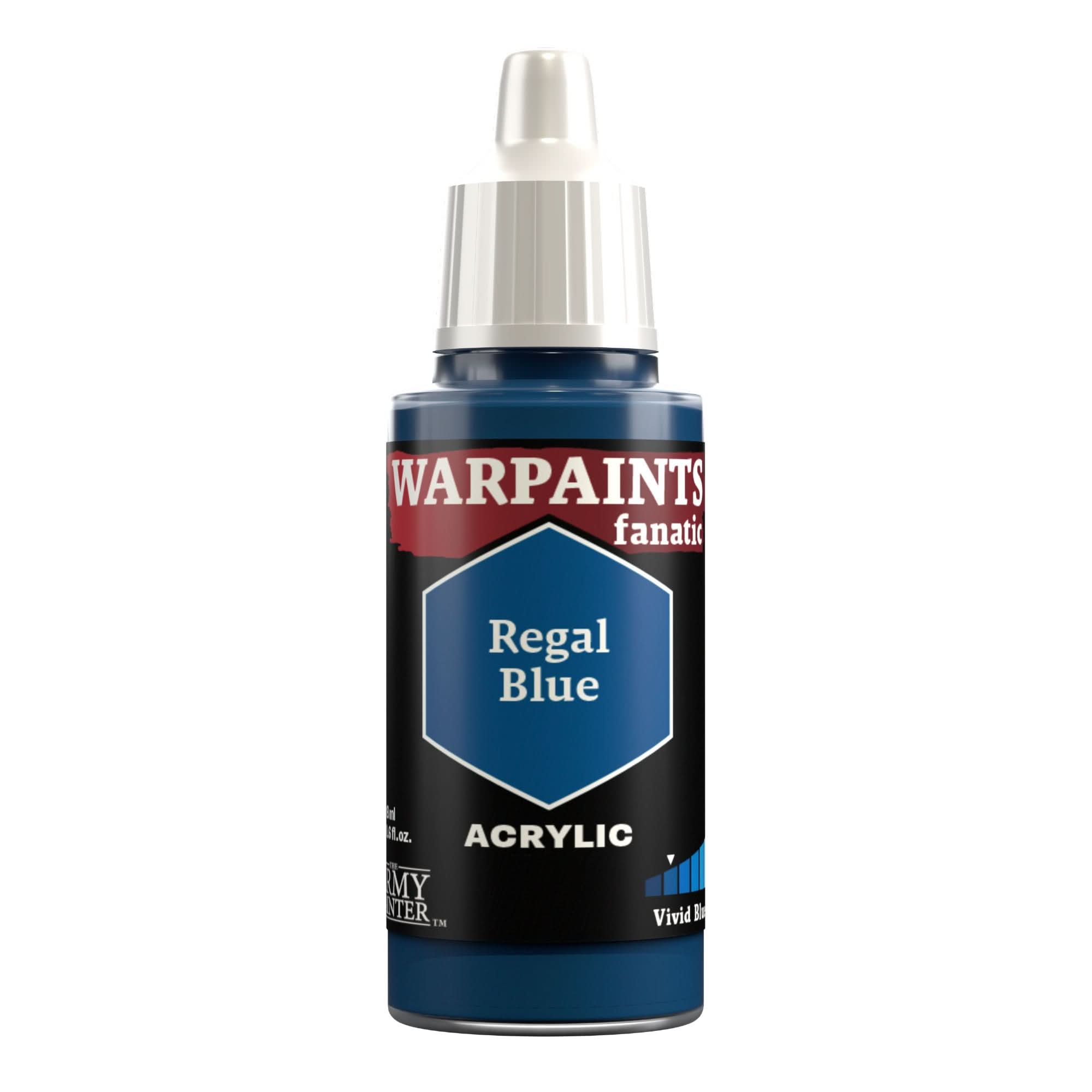 THE ARMY PAINTER WARPAINTS: FANATIC ACRYLIC REGAL BLUE