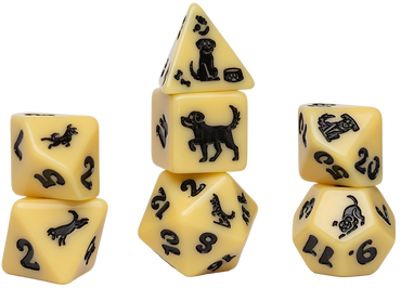 SD ANIMALS GOLDEN PUP 7-DIE SET (80)