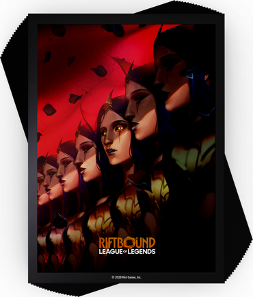 RIFTBOUND LEAGUE OF LEGENDS TCG UNLEASHED ART SLEEVES #3 100CT