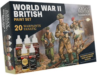 HISTORICAL: WWII BRITISH PAINT SET