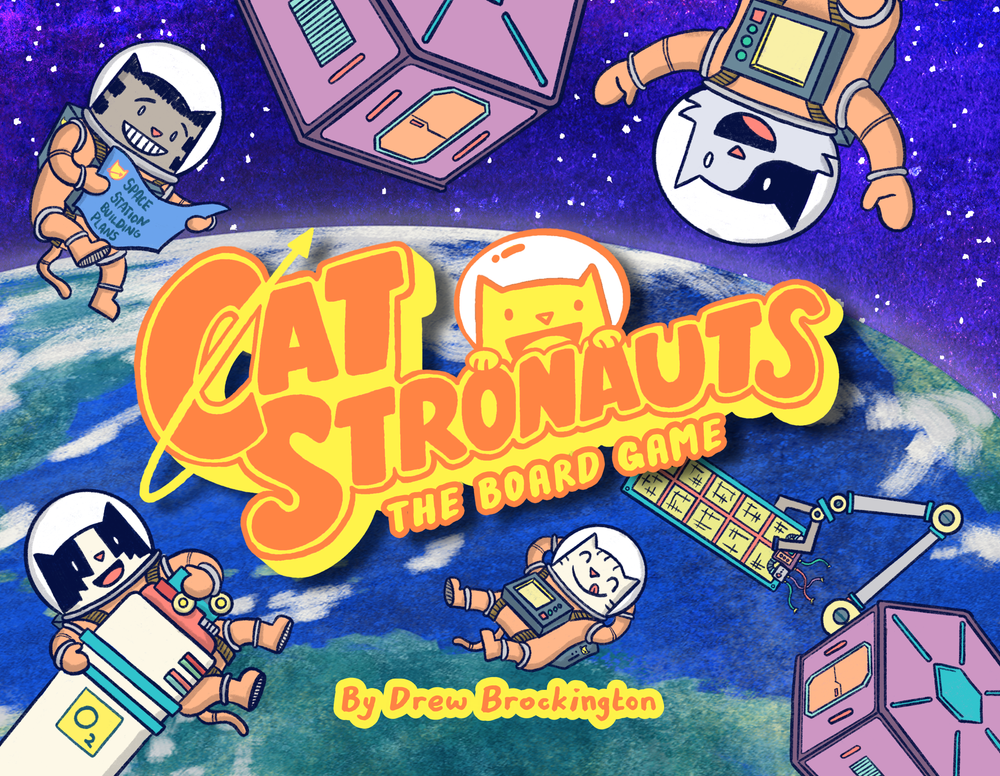 CATSTRONAUTS THE BOARD GAME