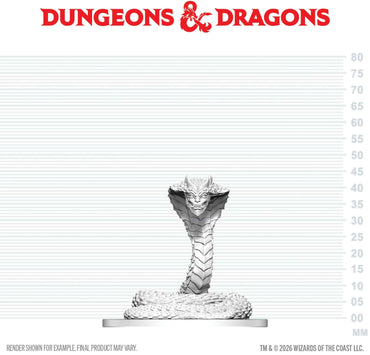 DND UNPAINTED MINIS WV29 GUARDIAN NAGA