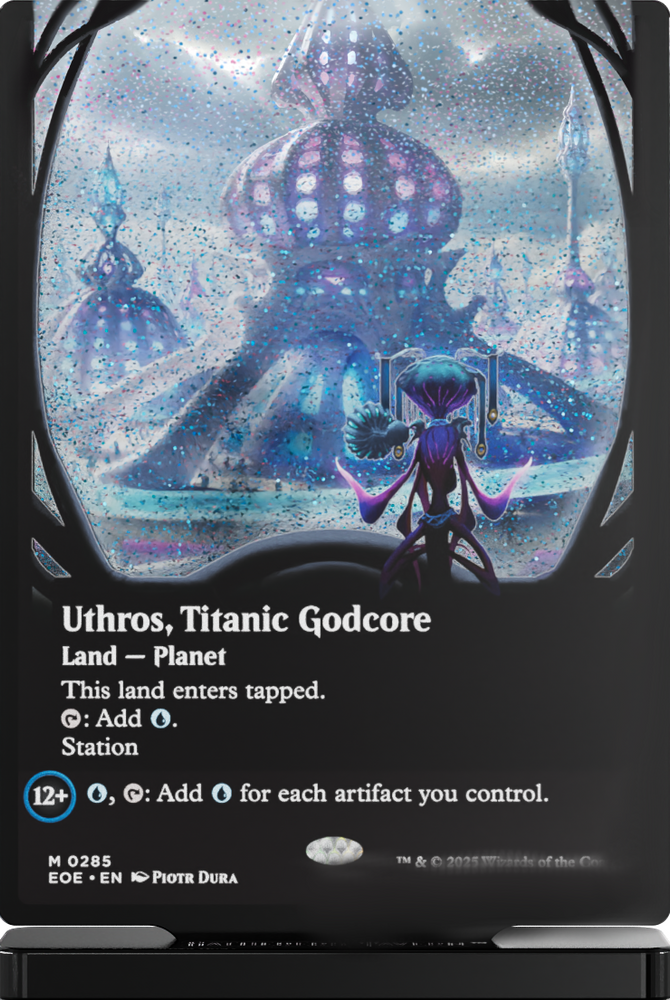 GATHERERS TAVERN MTG EDGE OF ETERNITIES SLABS UTHROS, TITANIC GODCORE SLAB STANDEE