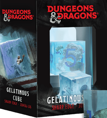 DND JUMBO GELATINOUS CUBE D6