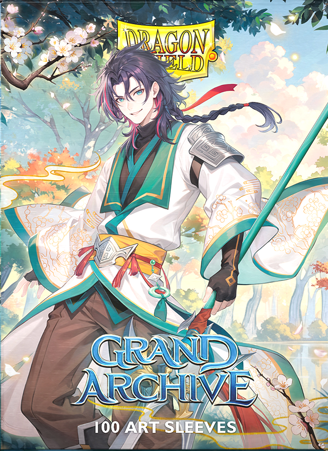 DRAGON SHIELD SLEEVES GRAND ARCHIVE JIN, FATE DEFIANT 100CT