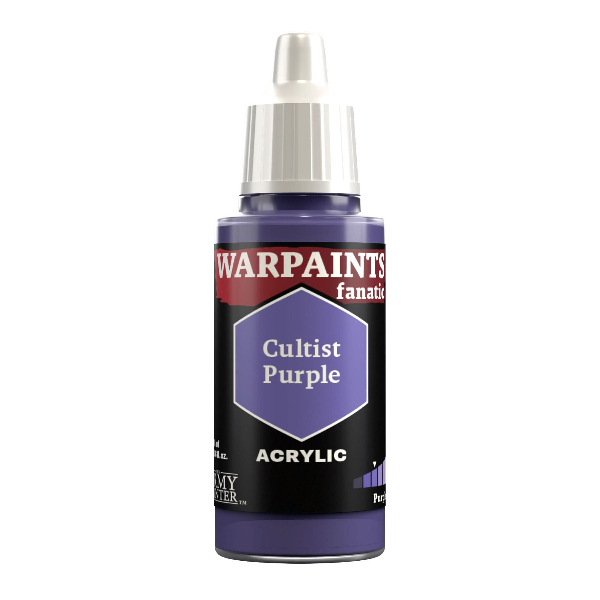 THE ARMY PAINTER WARPAINTS: FANATIC ACRYLIC CULTIST PURPLE