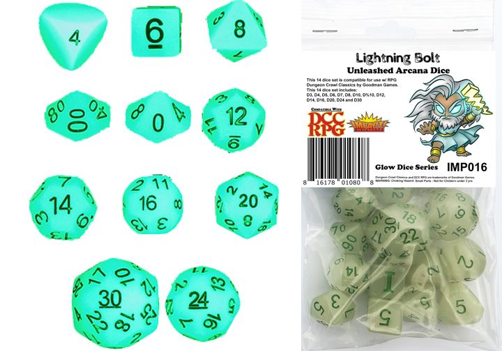 DCC 14-DIE SET LIGHTNING BOLT