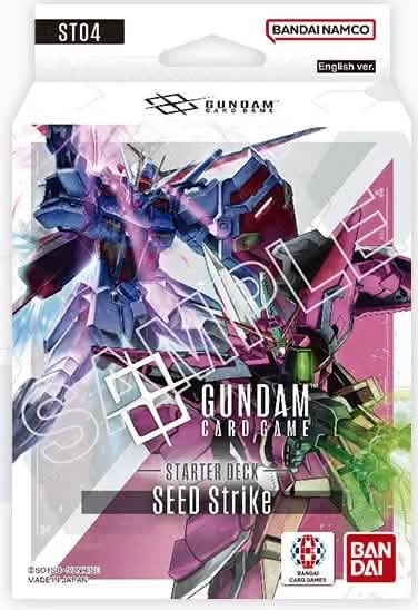 GUNDAM CG ST-04 SEED STRIKE STARTER DECK