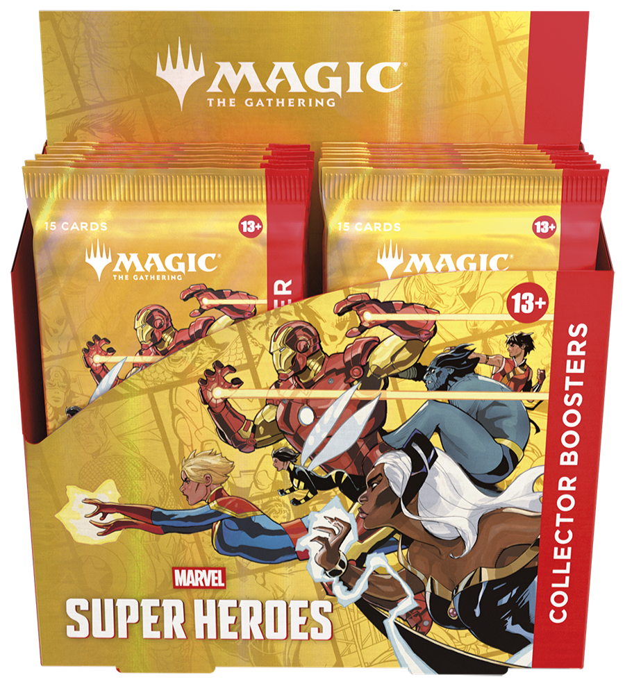 MTG MARVEL SUPER HEROES COLLECTOR BOOSTER BOX