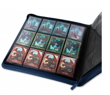 UG QUADROW ZIPFOLIO XENOSKIN 12PKT DARK BLUE