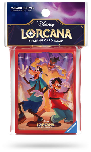 DISNEY LORCANA CARD SLEEVES SET 9 PACK A GOOF TROOP