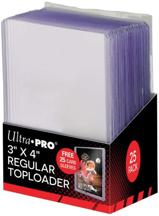 UP TOPLOAD 3X4 REGULAR + SLEEVES 25CT