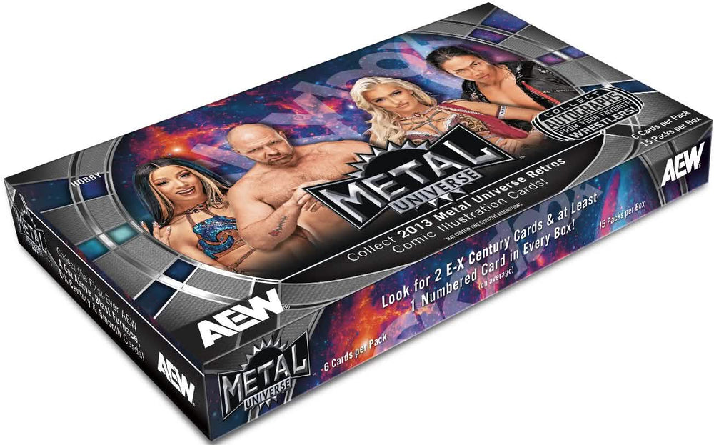 UD AEW SKYBOX METAL UNIVERSE 2025