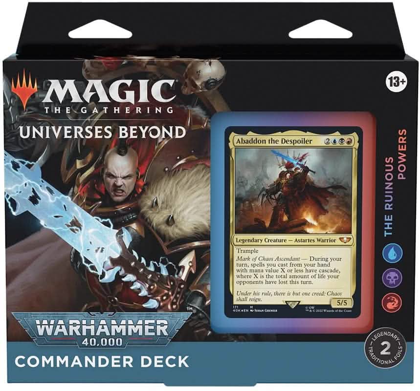 MTG WARHAMMER 40000 COMMANDER REGULAR DECK