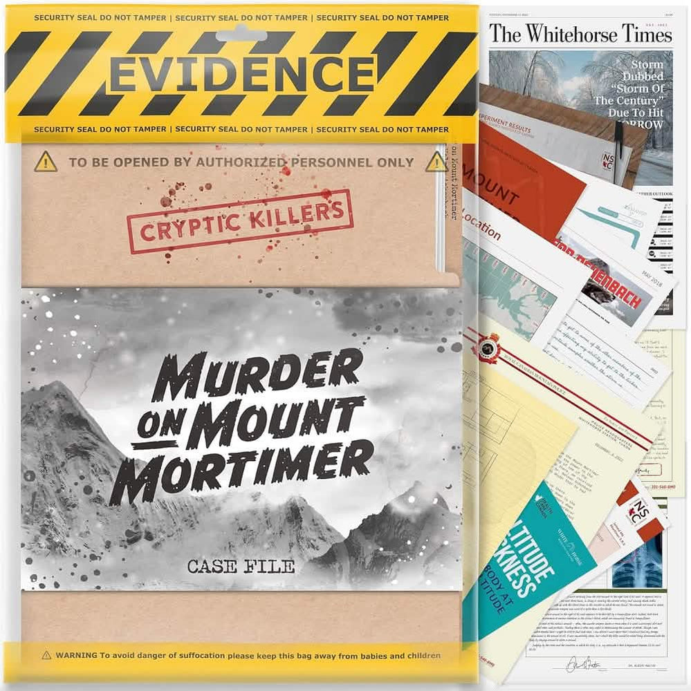 CRYPTIC KILLERS: MURDER ON MOUNT MORTIMER
