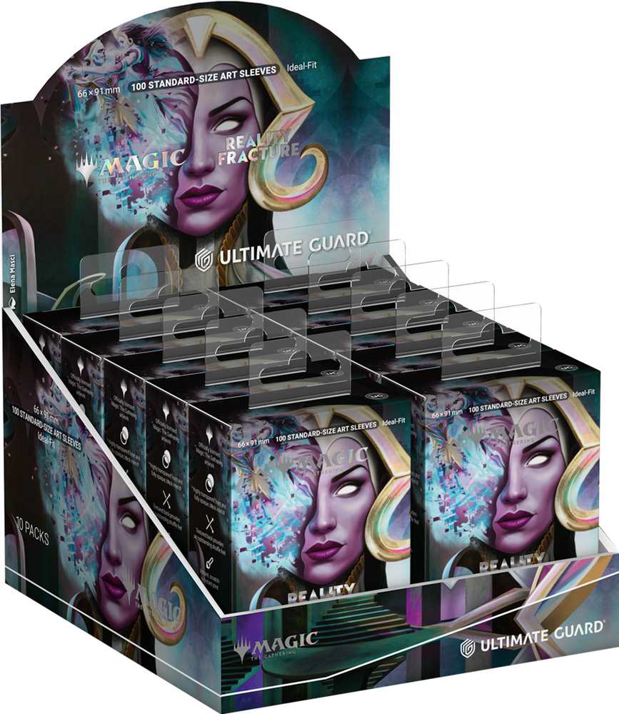 UG ART SLEEVES MTG REALITY FRACTURE - MULTICOLOR RARE