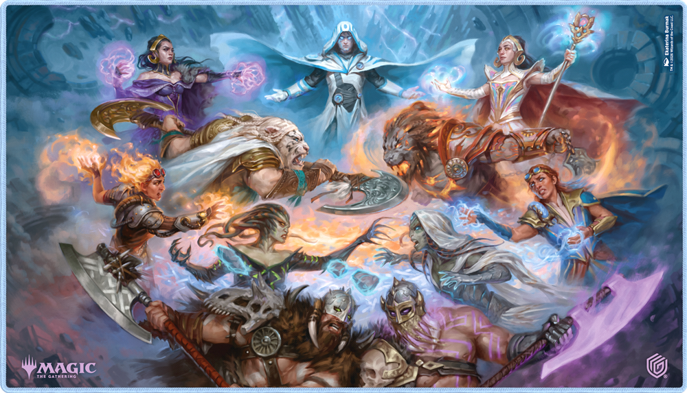 UG PLAYMAT MTG REALITY FRACTURE - RED RARE 1