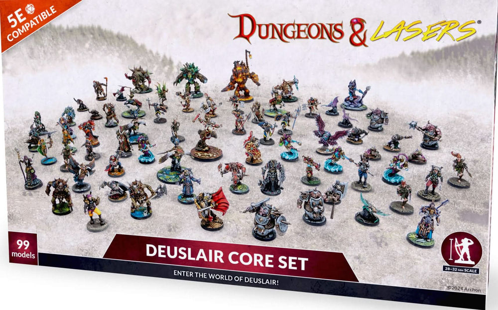 DUNGEONS AND LASERS DEUSLAIR CORE SET