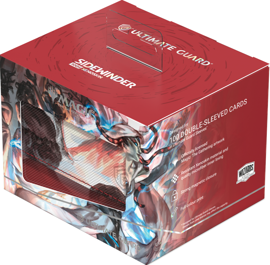 UG DECK CASE SIDEWINDER 100+ XENOSKIN MTG REALITY FRACTURE - MULTICOLOR MYTHIC 1